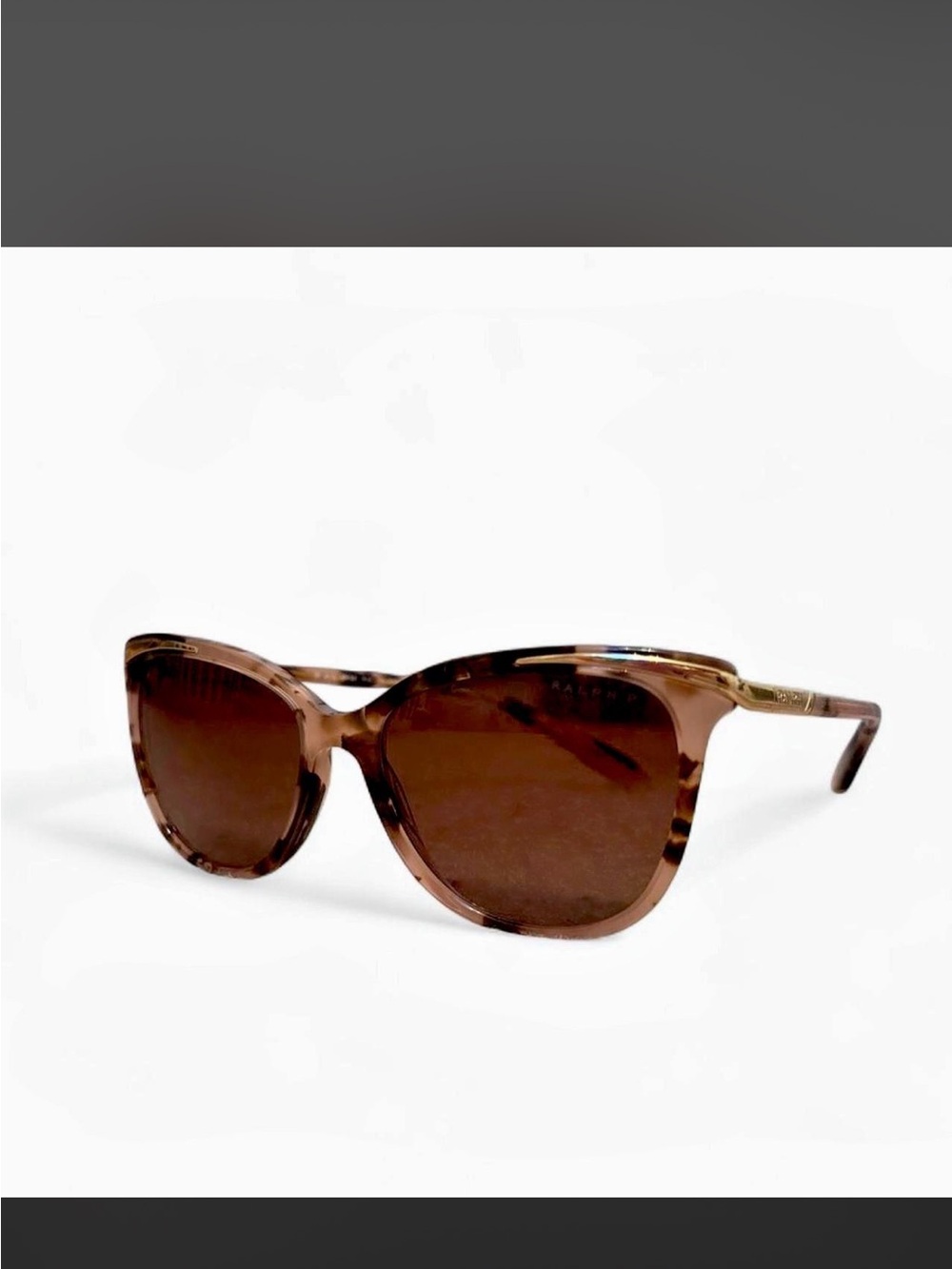 Ralph Lauren RA5203 Female Cat Eye Brown Tortoiseshell Sunglasses